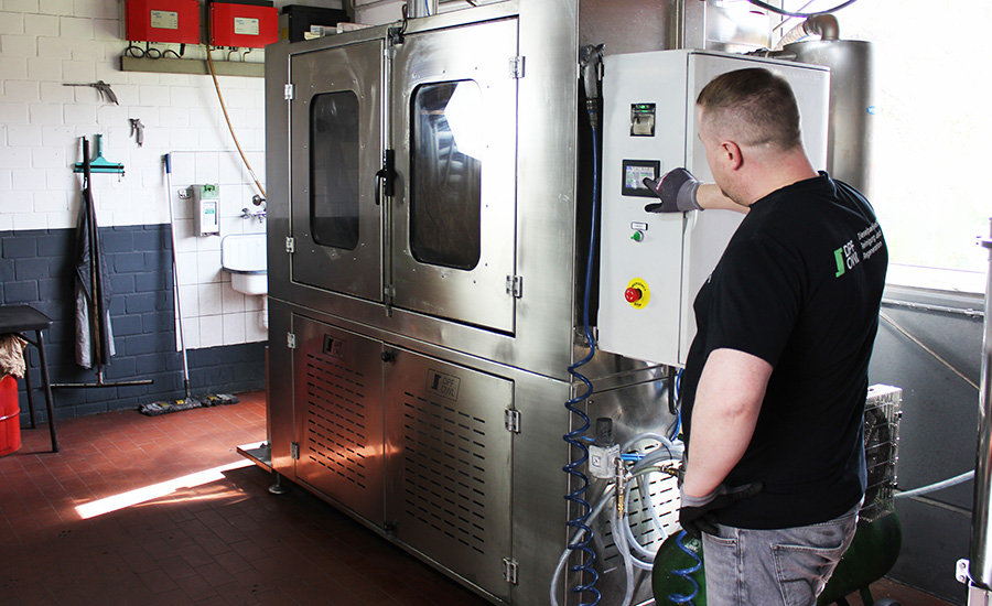DPF Reinigungsmaschine AU HU