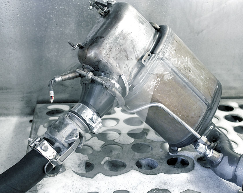DPF nach Reinigung